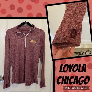 Loyola Chicago Nike Quarter-zip Pullover
